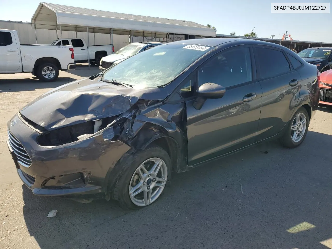 2018 Ford Fiesta Se VIN: 3FADP4BJ0JM122727 Lot: 58915164