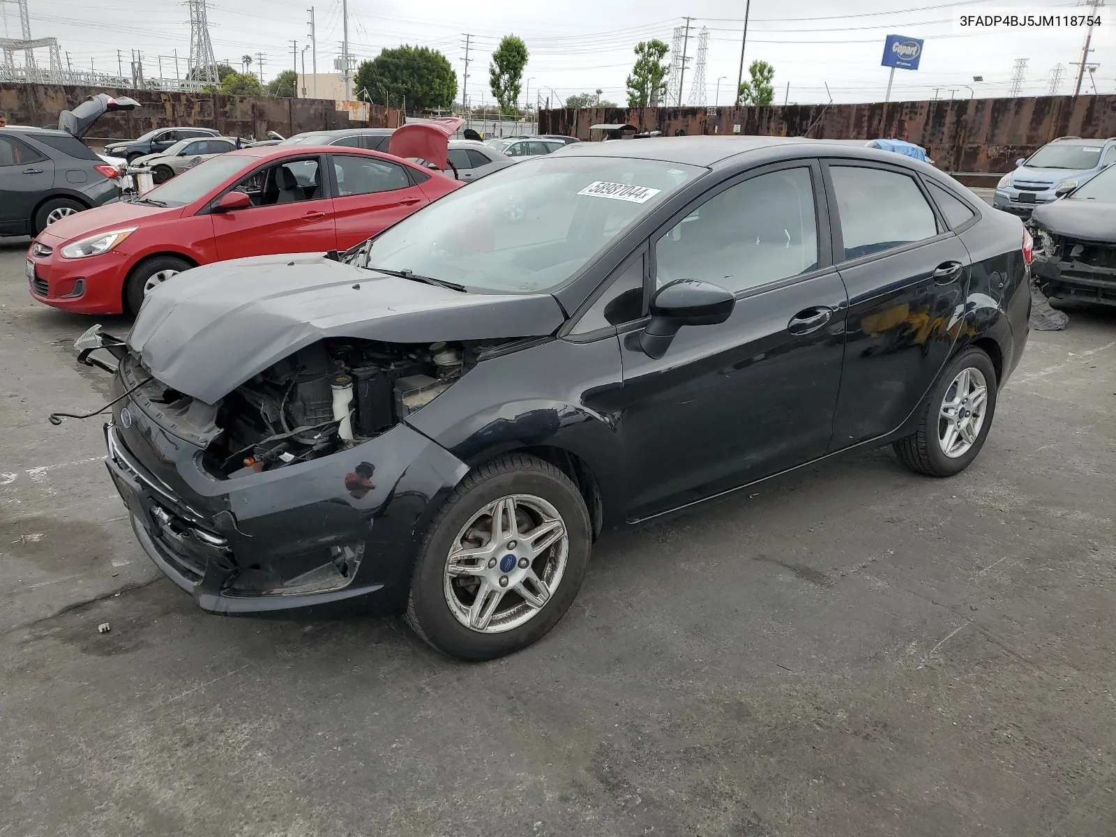 3FADP4BJ5JM118754 2018 Ford Fiesta Se