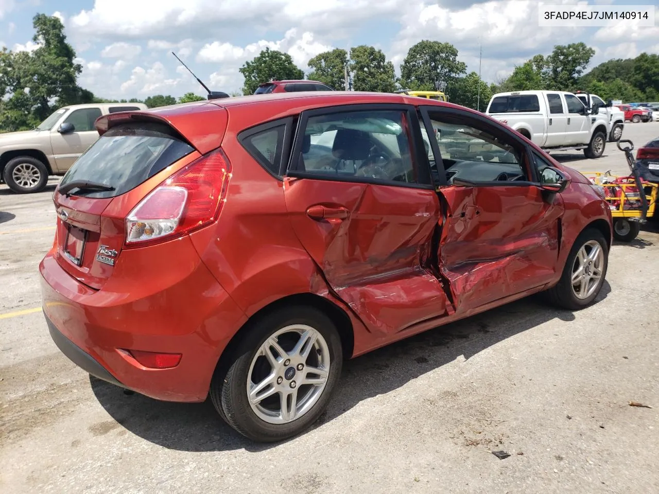 3FADP4EJ7JM140914 2018 Ford Fiesta Se