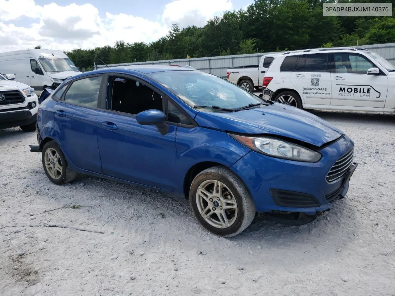 3FADP4BJXJM140376 2018 Ford Fiesta Se