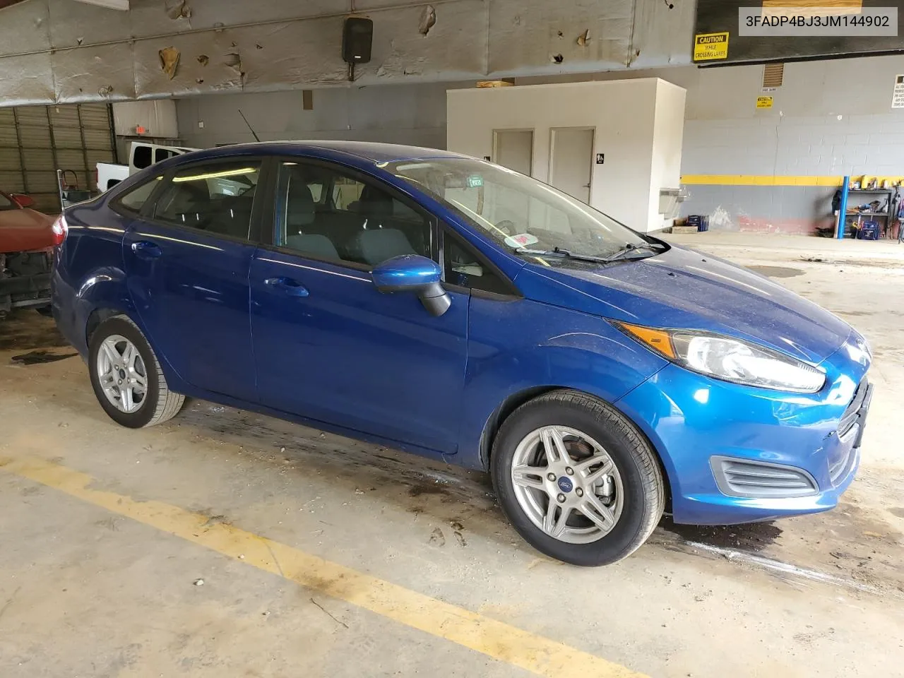 2018 Ford Fiesta Se VIN: 3FADP4BJ3JM144902 Lot: 59419874