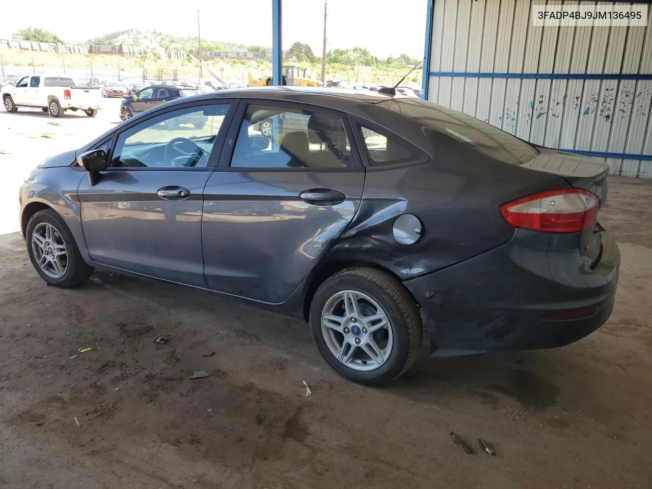 2018 Ford Fiesta Se VIN: 3FADP4BJ9JM136495 Lot: 59431944