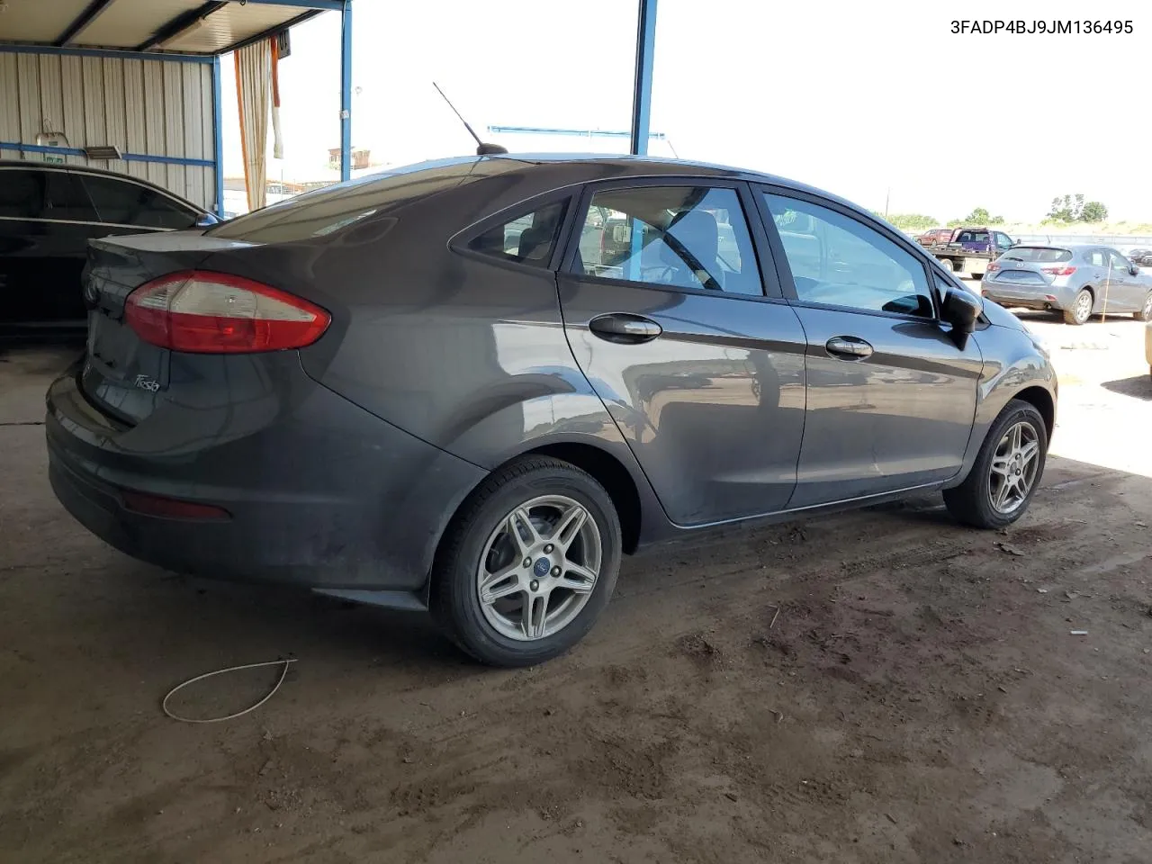 2018 Ford Fiesta Se VIN: 3FADP4BJ9JM136495 Lot: 59431944