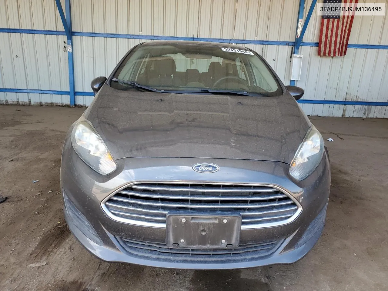 3FADP4BJ9JM136495 2018 Ford Fiesta Se