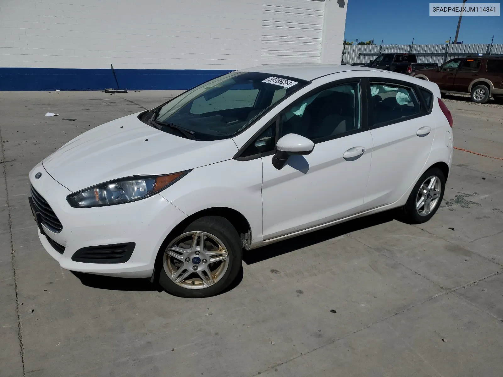 3FADP4EJXJM114341 2018 Ford Fiesta Se