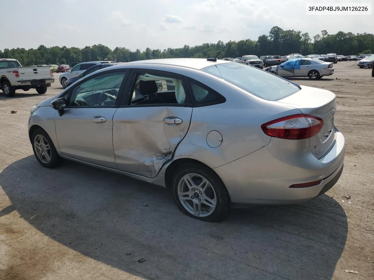 2018 Ford Fiesta Se VIN: 3FADP4BJ9JM126226 Lot: 59977104