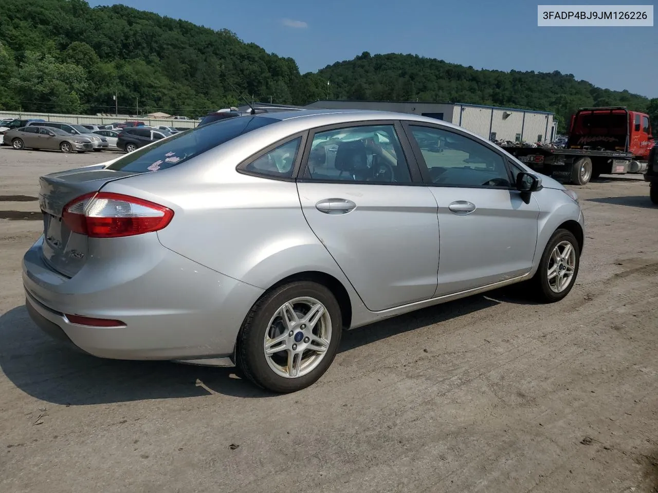 2018 Ford Fiesta Se VIN: 3FADP4BJ9JM126226 Lot: 59977104