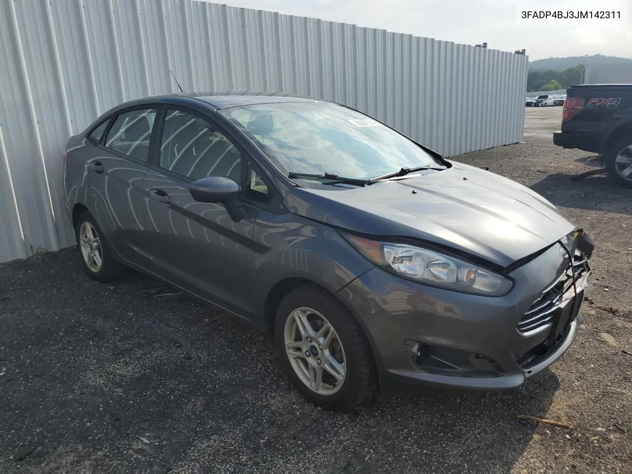 2018 Ford Fiesta Se VIN: 3FADP4BJ3JM142311 Lot: 60087514