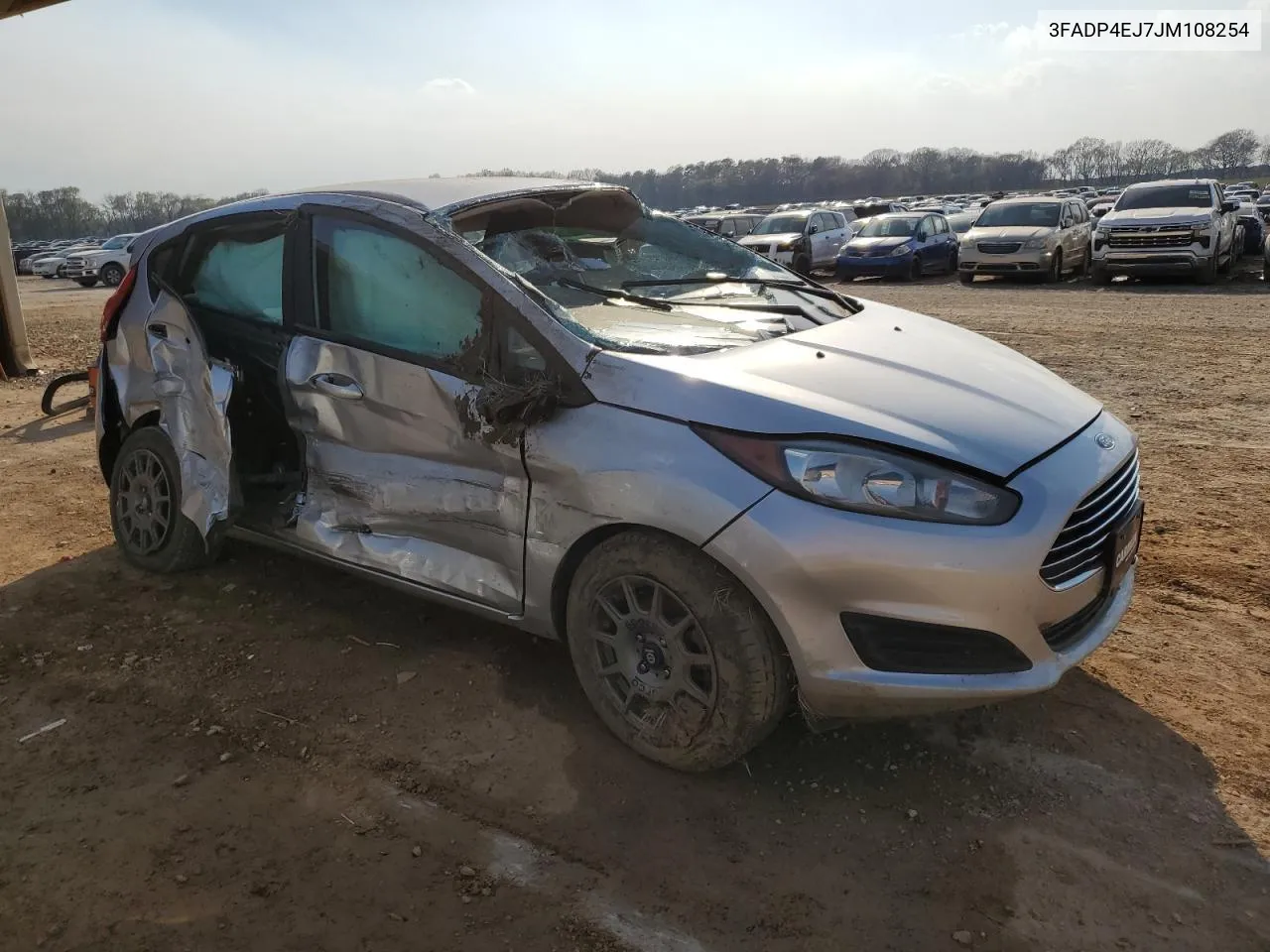 3FADP4EJ7JM108254 2018 Ford Fiesta Se