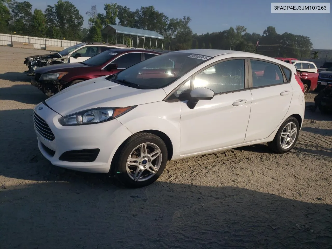 2018 Ford Fiesta Se VIN: 3FADP4EJ3JM107263 Lot: 60305044