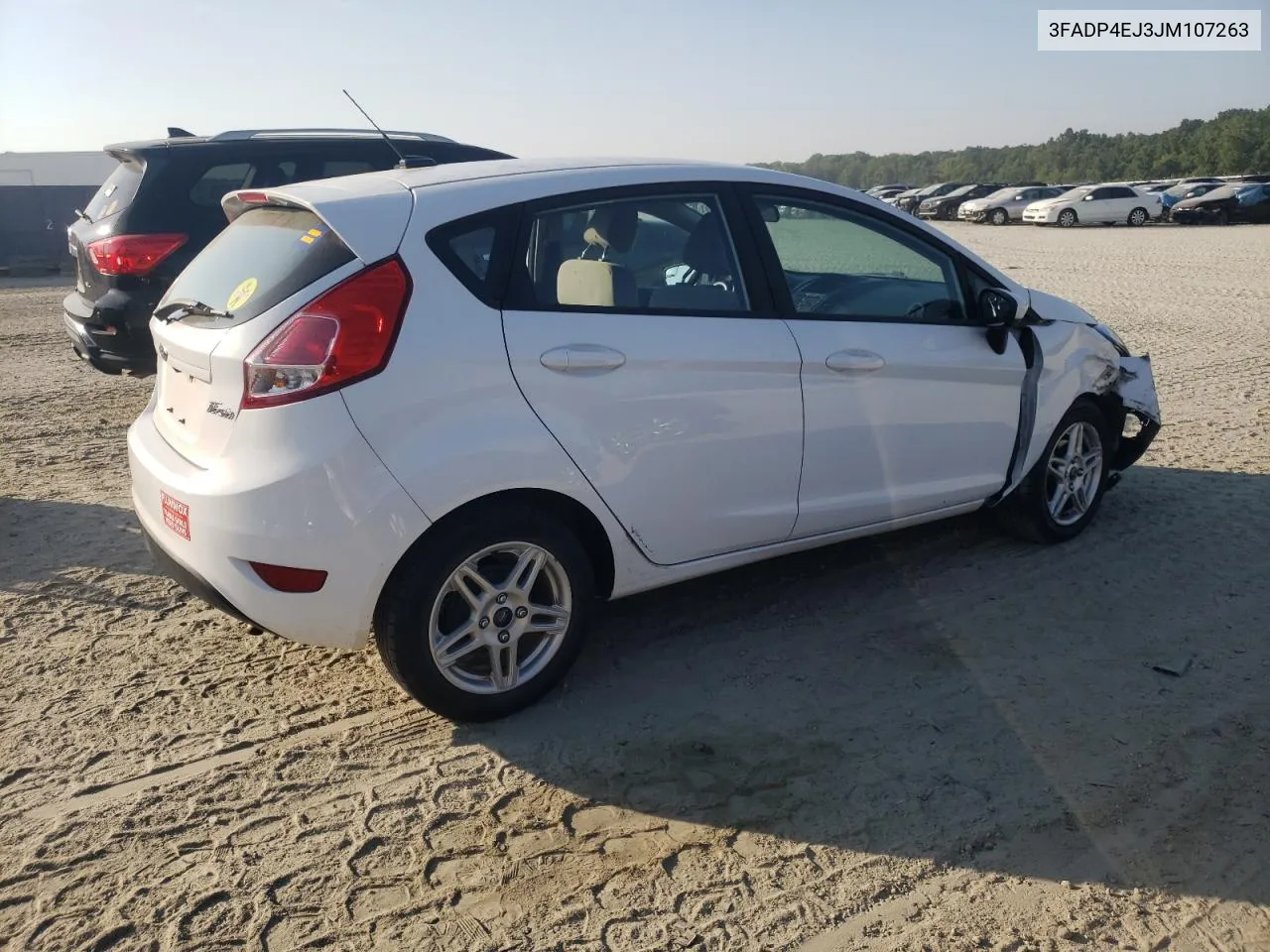 2018 Ford Fiesta Se VIN: 3FADP4EJ3JM107263 Lot: 60305044