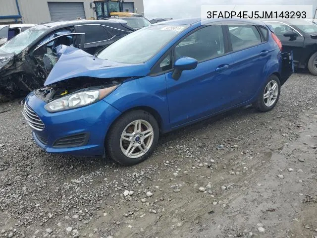 2018 Ford Fiesta Se VIN: 3FADP4EJ5JM143293 Lot: 60496664