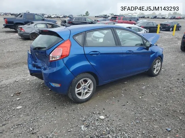 3FADP4EJ5JM143293 2018 Ford Fiesta Se