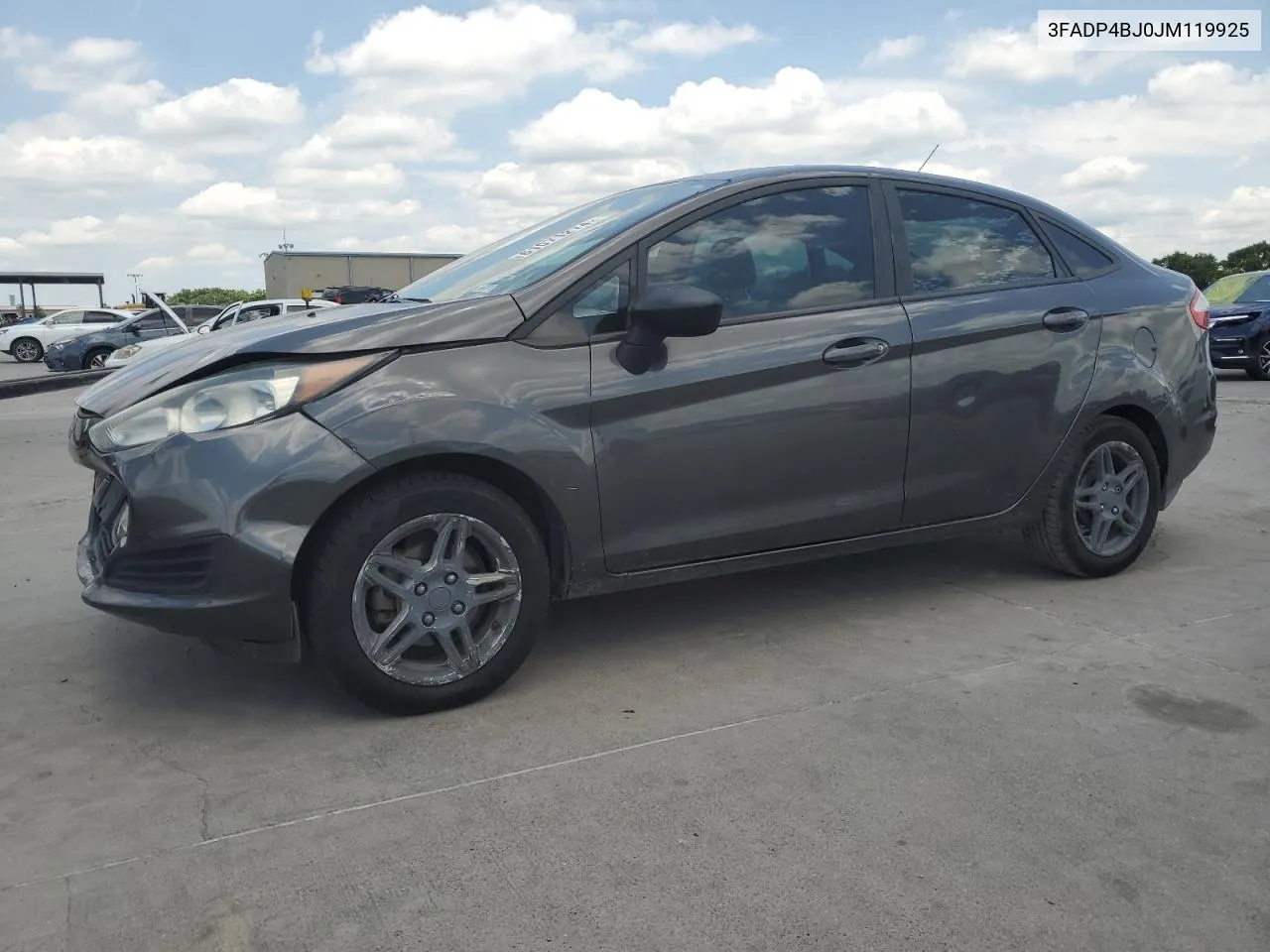 2018 Ford Fiesta Se VIN: 3FADP4BJ0JM119925 Lot: 61071274