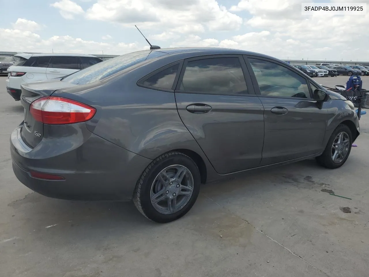 2018 Ford Fiesta Se VIN: 3FADP4BJ0JM119925 Lot: 61071274