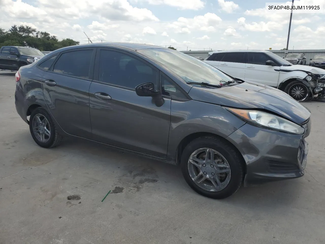 2018 Ford Fiesta Se VIN: 3FADP4BJ0JM119925 Lot: 61071274