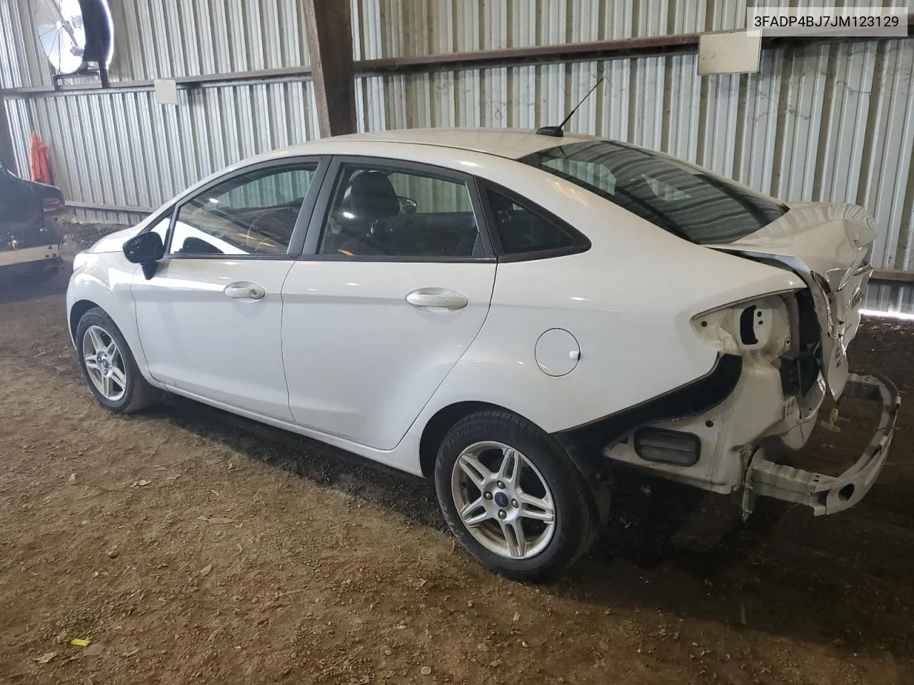 2018 Ford Fiesta Se VIN: 3FADP4BJ7JM123129 Lot: 61291714