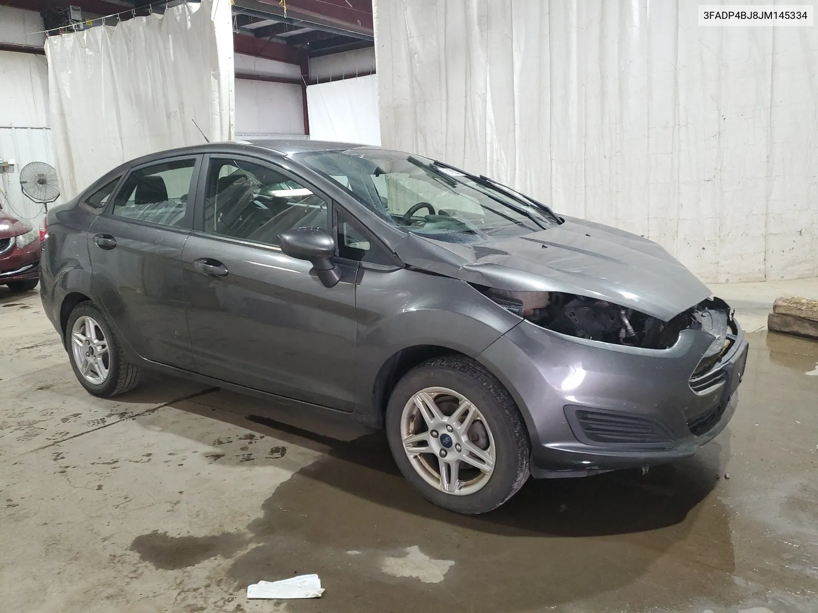 2018 Ford Fiesta Se VIN: 3FADP4BJ8JM145334 Lot: 61821044