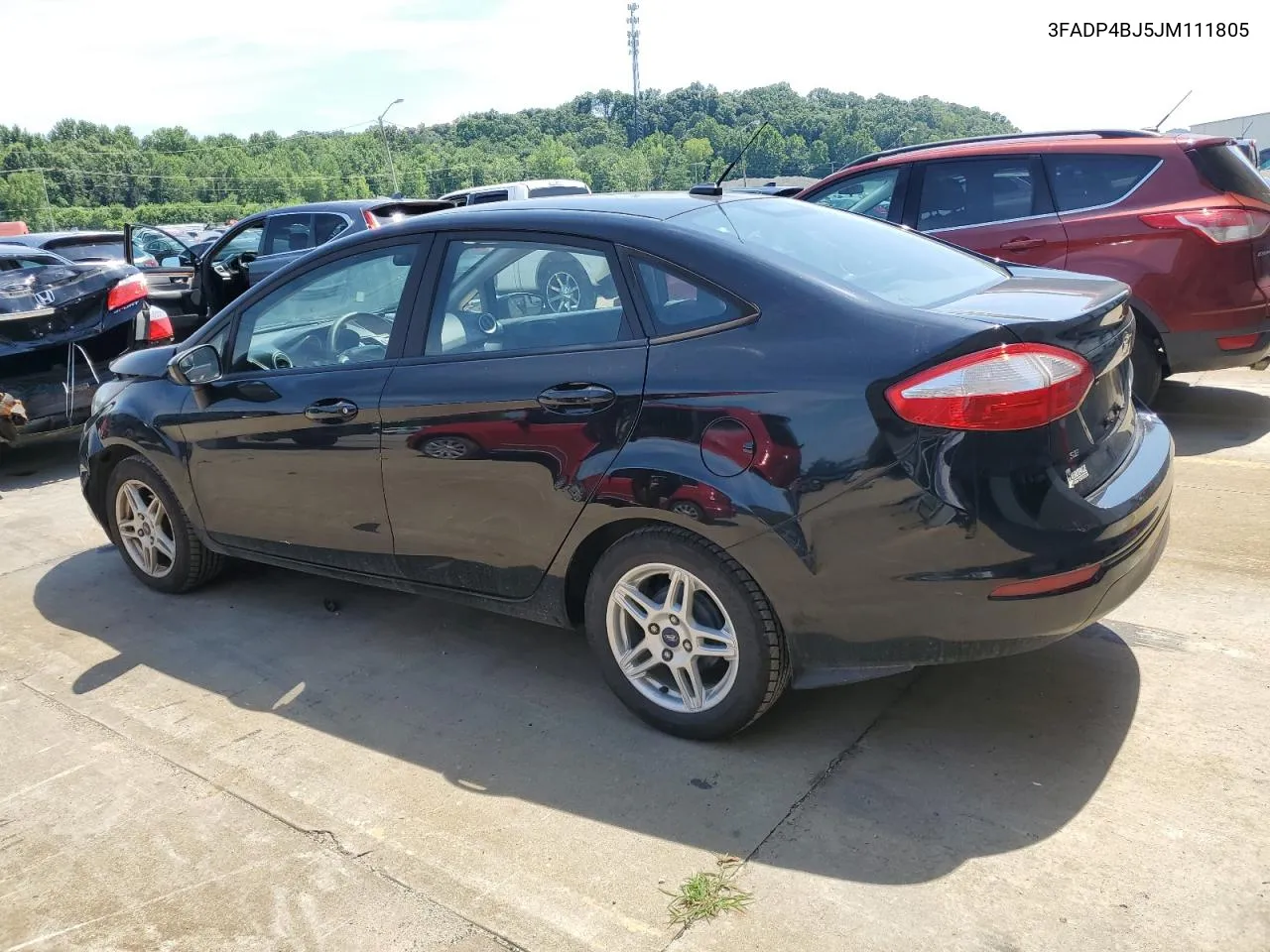 2018 Ford Fiesta Se VIN: 3FADP4BJ5JM111805 Lot: 62044034