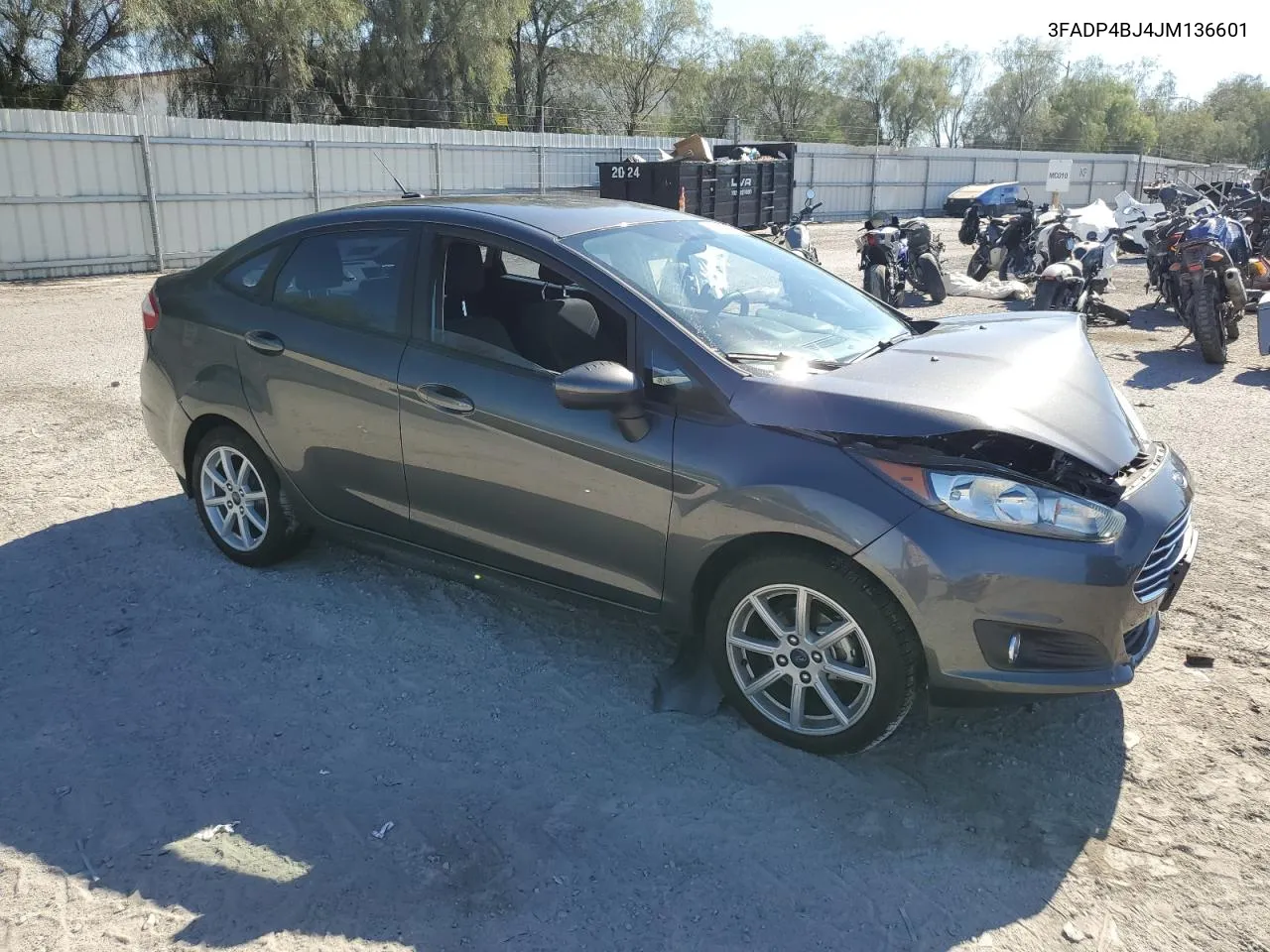 3FADP4BJ4JM136601 2018 Ford Fiesta Se