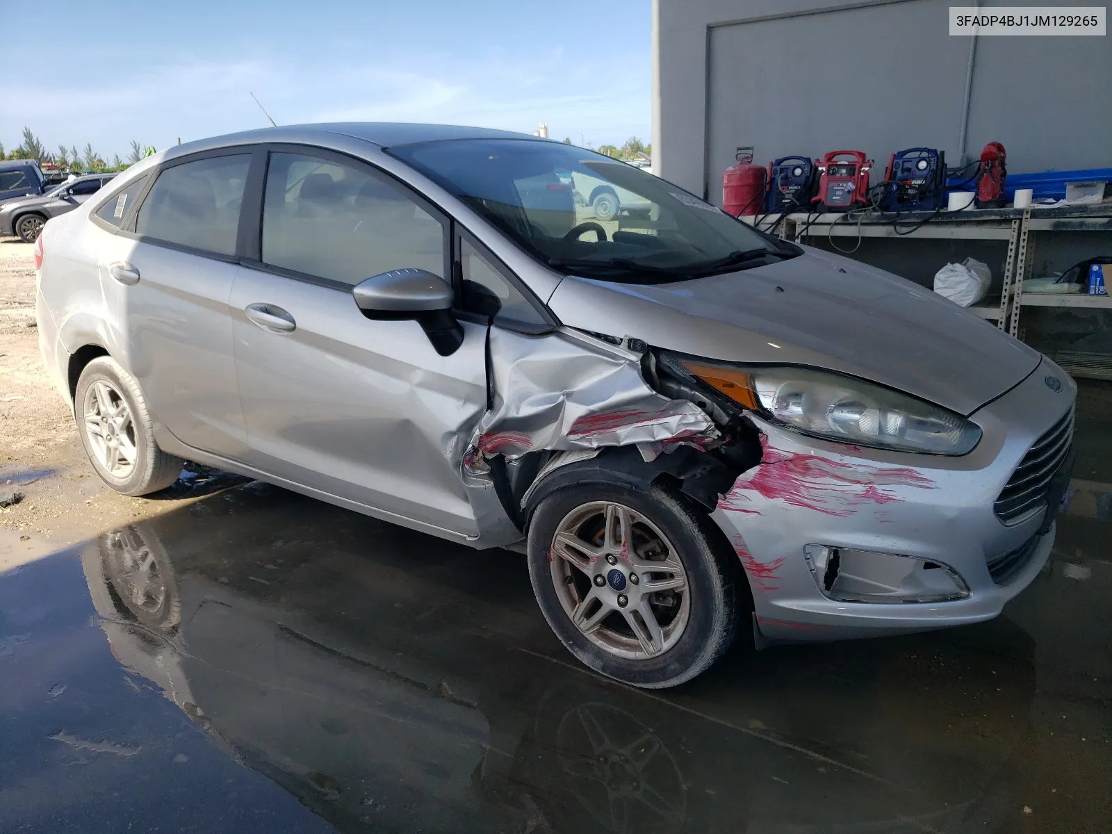 2018 Ford Fiesta Se VIN: 3FADP4BJ1JM129265 Lot: 63499654