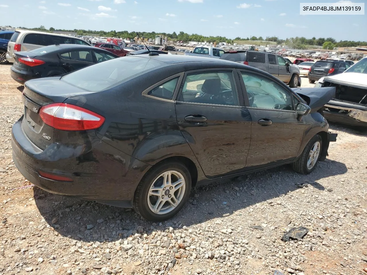 2018 Ford Fiesta Se VIN: 3FADP4BJ8JM139159 Lot: 63619244