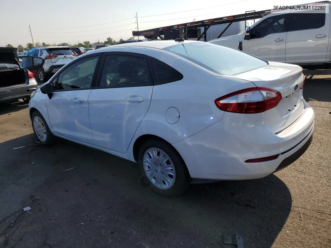 2018 Ford Fiesta S VIN: 3FADP4AJ9JM112280 Lot: 63665934