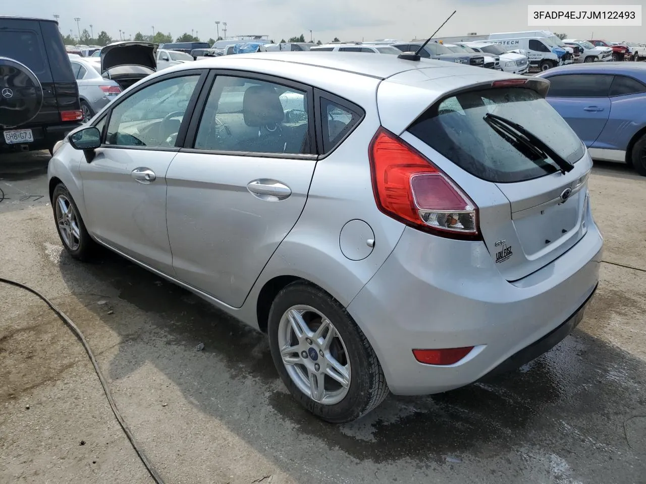 2018 Ford Fiesta Se VIN: 3FADP4EJ7JM122493 Lot: 63915344