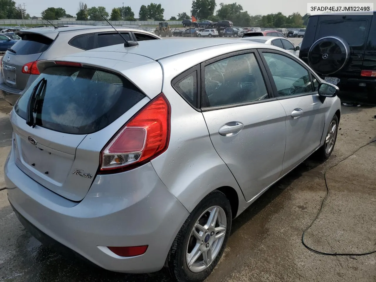 2018 Ford Fiesta Se VIN: 3FADP4EJ7JM122493 Lot: 63915344