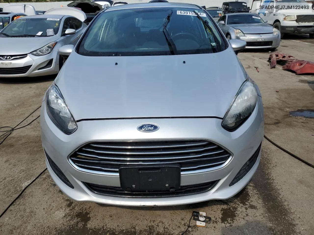 2018 Ford Fiesta Se VIN: 3FADP4EJ7JM122493 Lot: 63915344