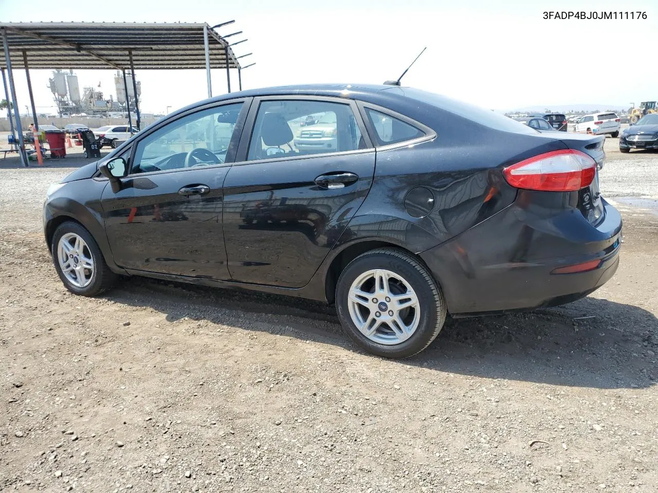 2018 Ford Fiesta Se VIN: 3FADP4BJ0JM111176 Lot: 64227144