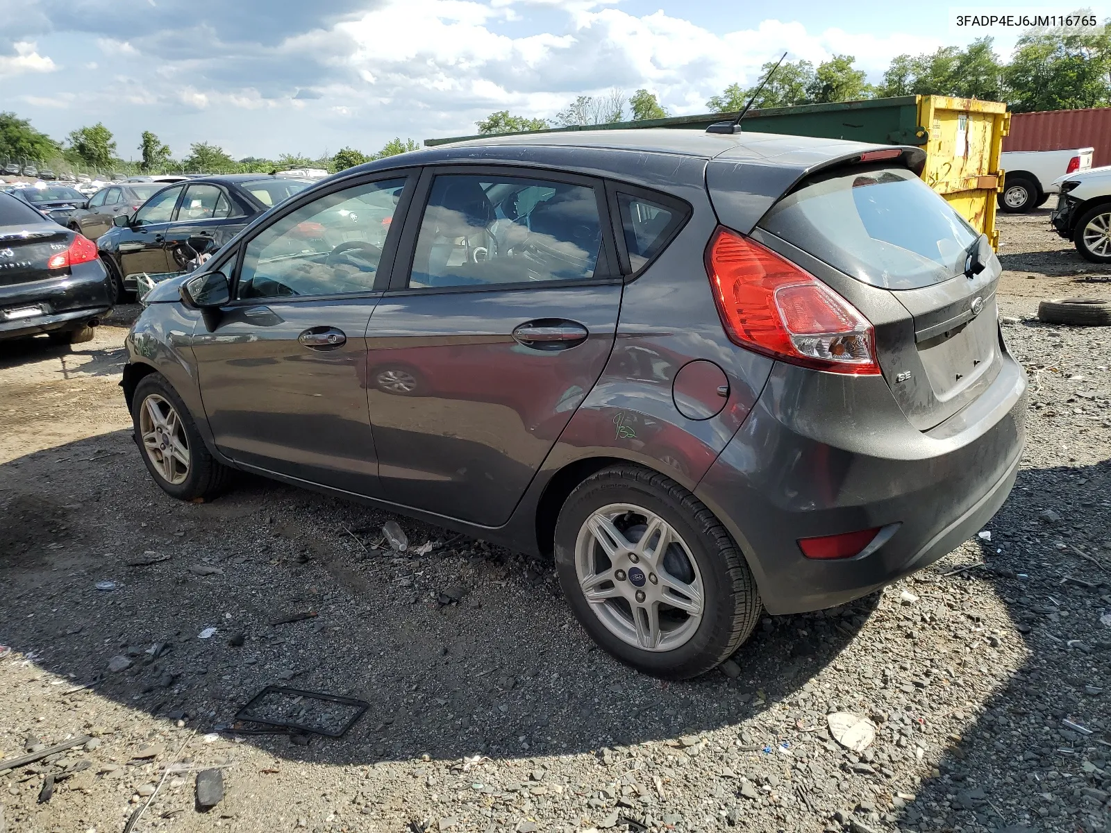 3FADP4EJ6JM116765 2018 Ford Fiesta Se