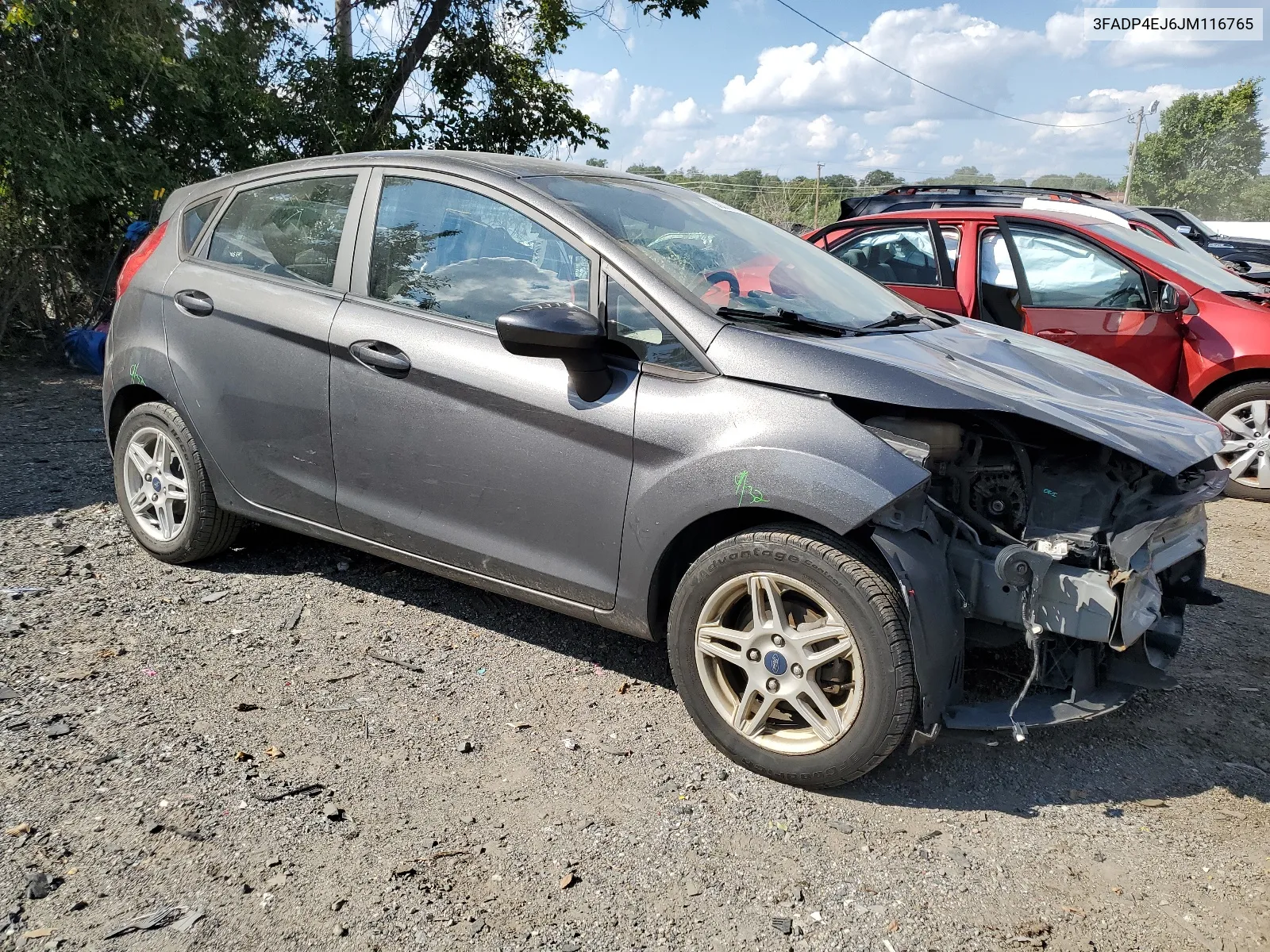 3FADP4EJ6JM116765 2018 Ford Fiesta Se