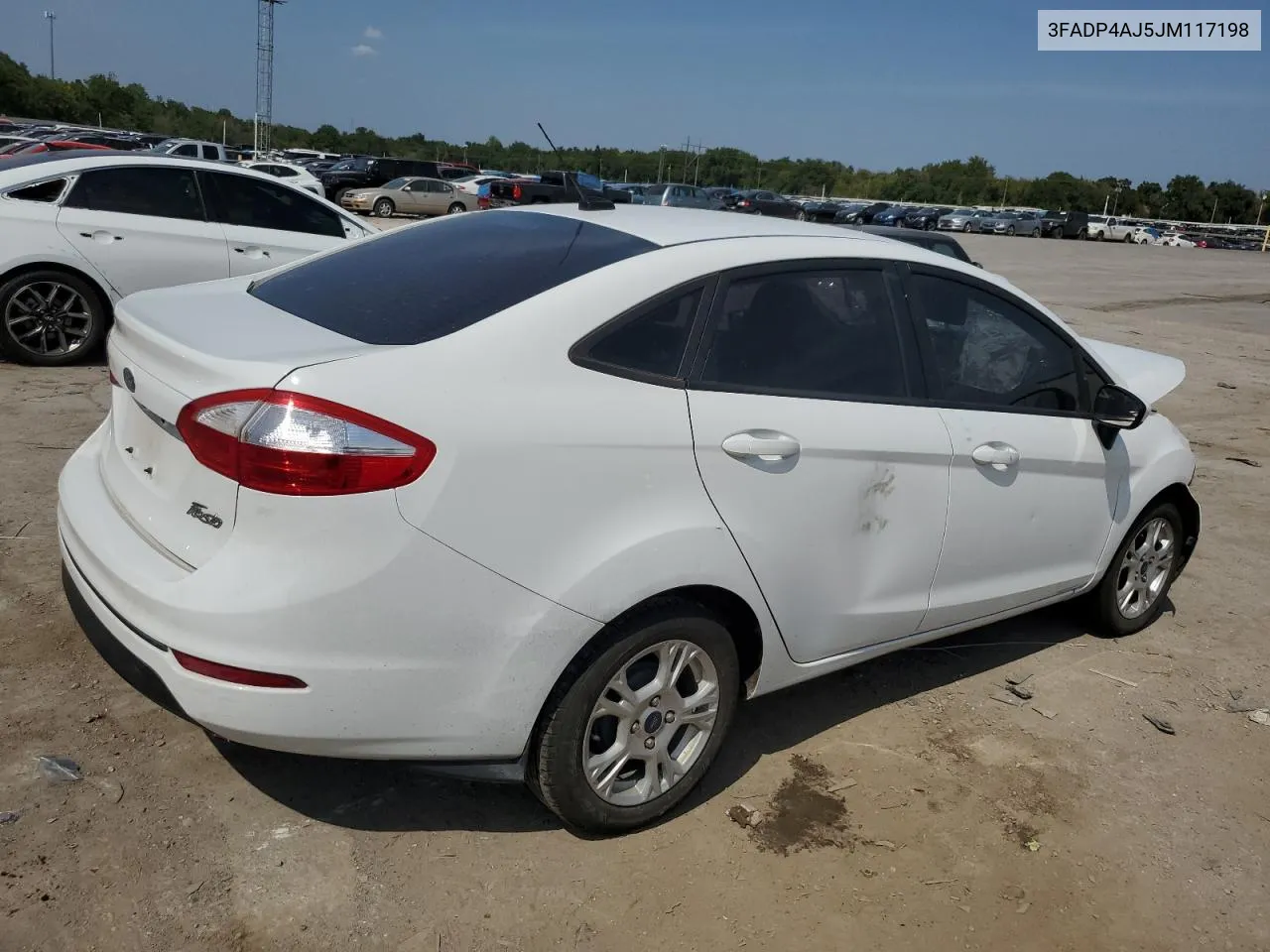 2018 Ford Fiesta S VIN: 3FADP4AJ5JM117198 Lot: 66859534