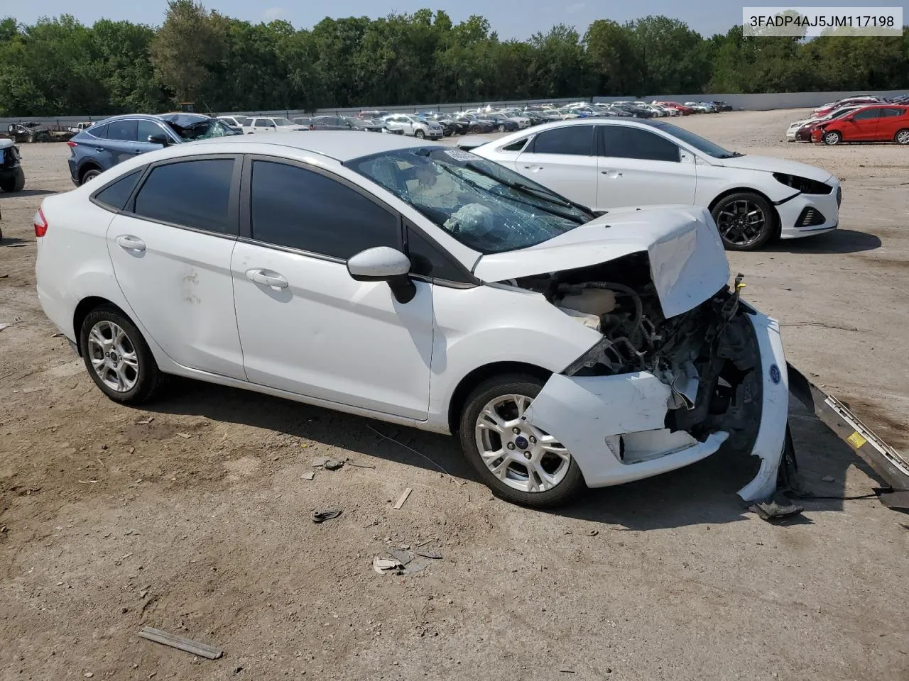 2018 Ford Fiesta S VIN: 3FADP4AJ5JM117198 Lot: 66859534