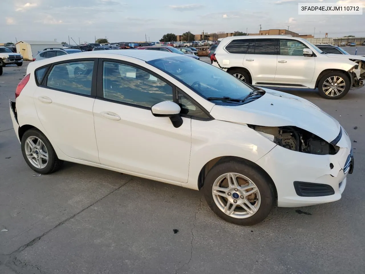 2018 Ford Fiesta Se VIN: 3FADP4EJXJM110712 Lot: 68529374