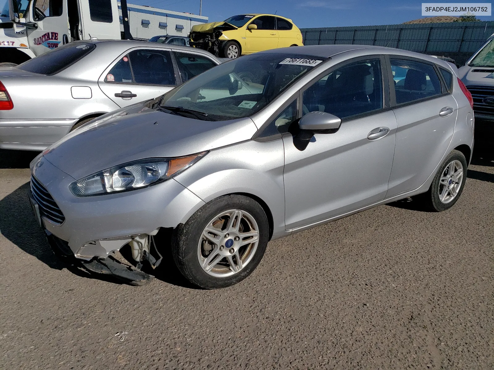 3FADP4EJ2JM106752 2018 Ford Fiesta Se