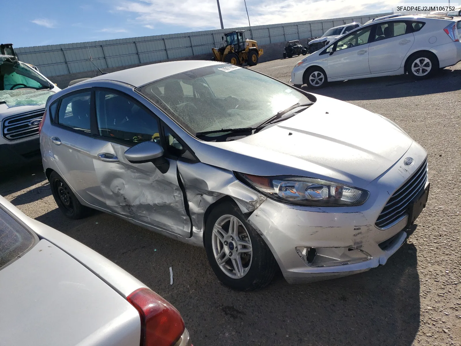 3FADP4EJ2JM106752 2018 Ford Fiesta Se