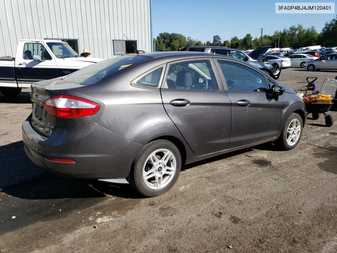 2018 Ford Fiesta Se VIN: 3FADP4BJ4JM120401 Lot: 69074864