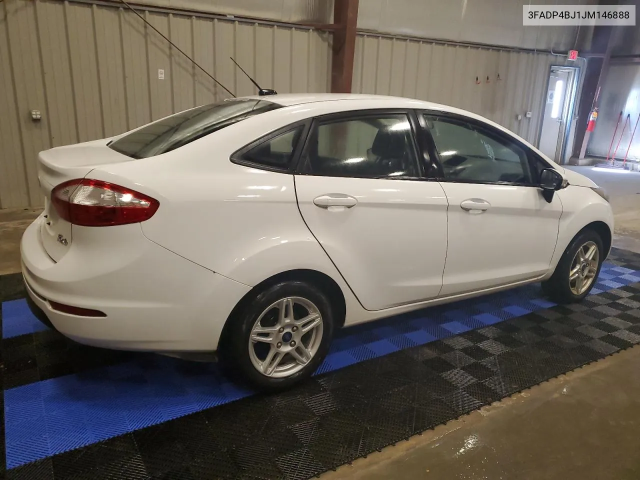 2018 Ford Fiesta Se VIN: 3FADP4BJ1JM146888 Lot: 69197944