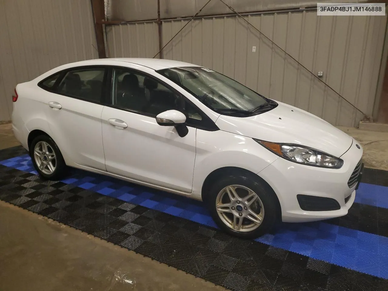 2018 Ford Fiesta Se VIN: 3FADP4BJ1JM146888 Lot: 69197944