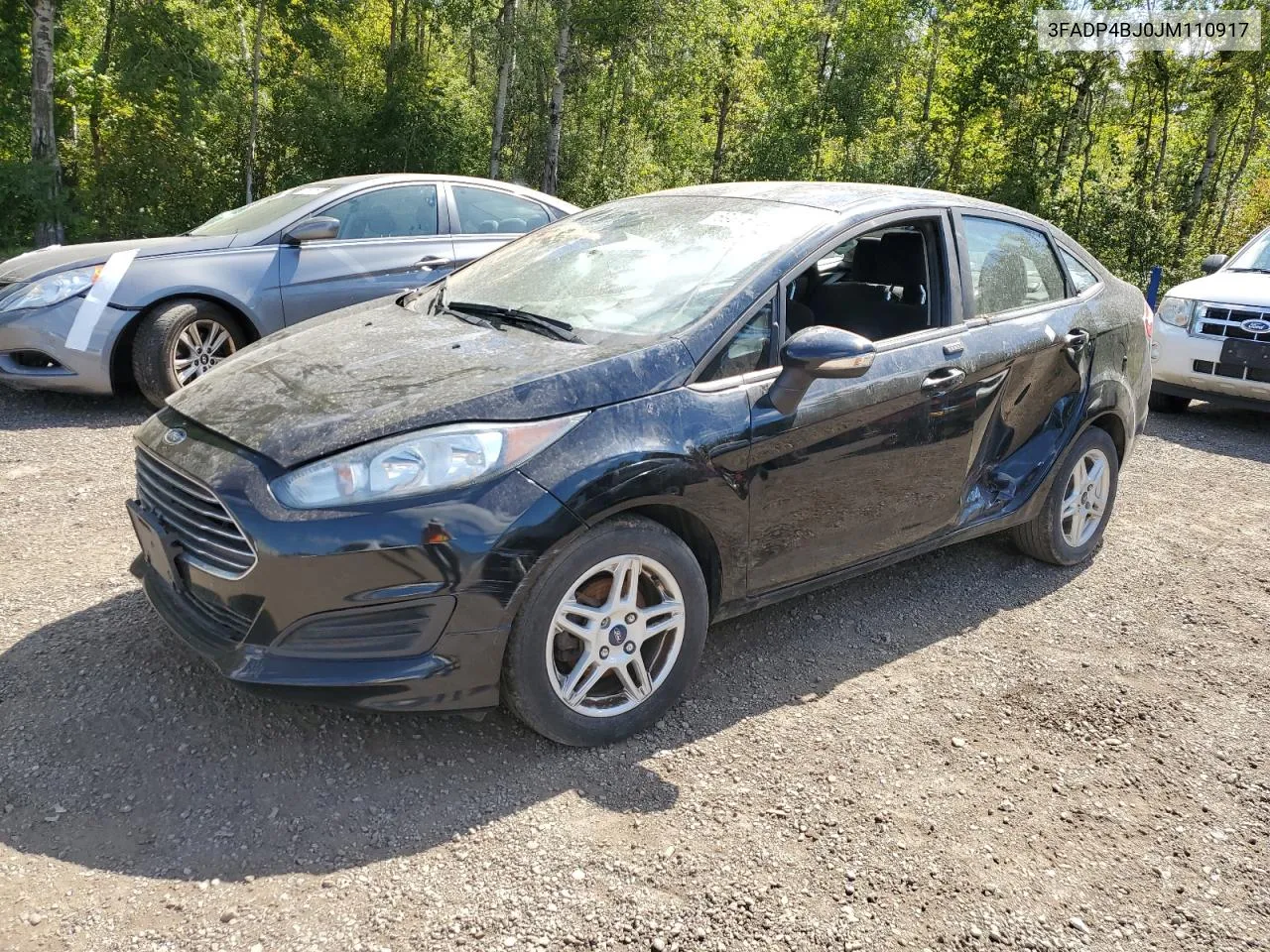 2018 Ford Fiesta Se VIN: 3FADP4BJ0JM110917 Lot: 69346784