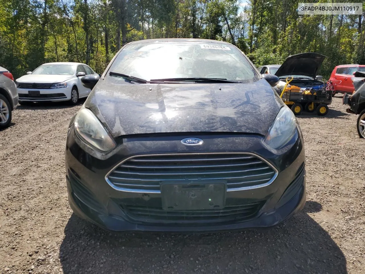 2018 Ford Fiesta Se VIN: 3FADP4BJ0JM110917 Lot: 69346784