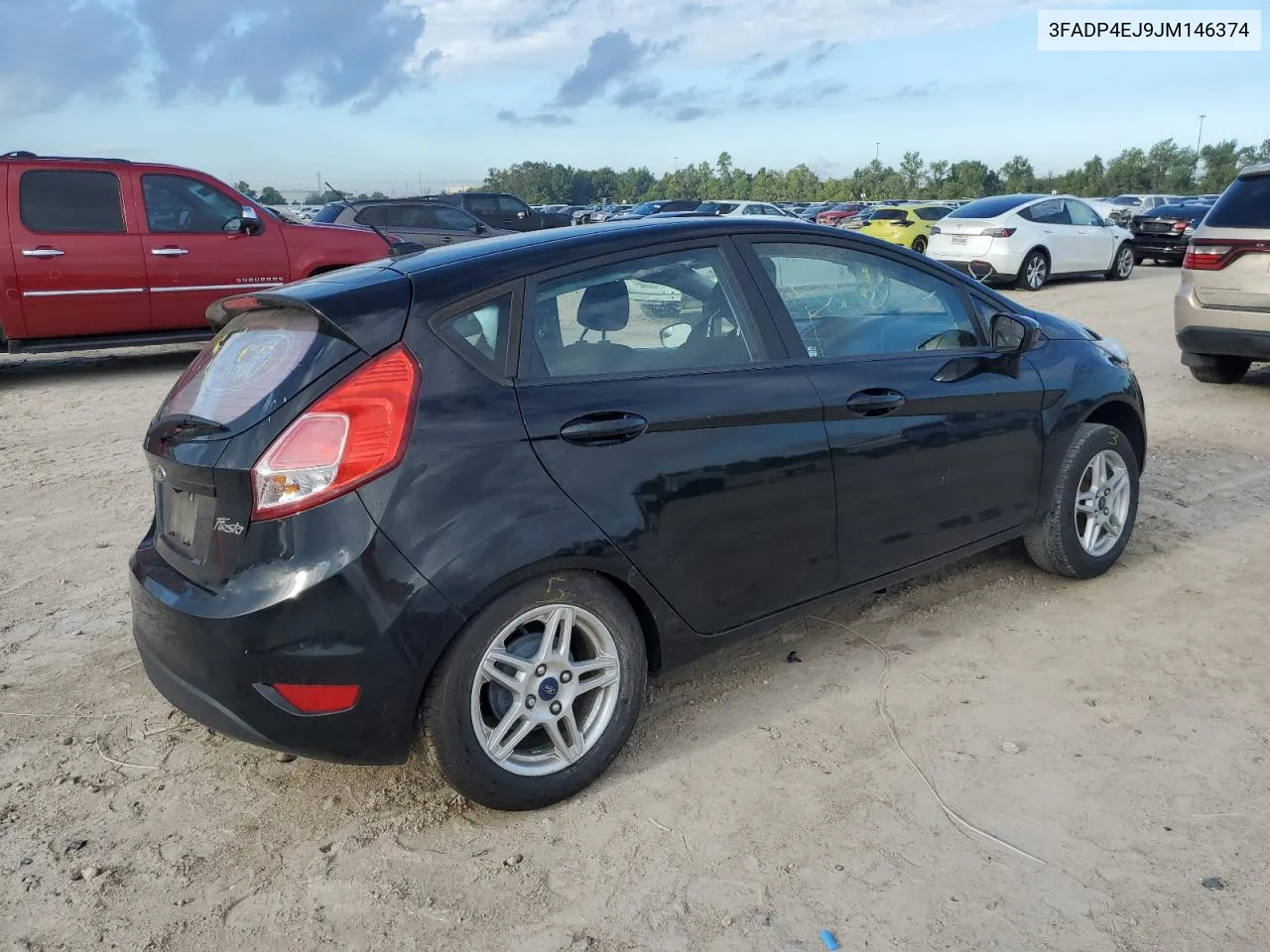 2018 Ford Fiesta Se VIN: 3FADP4EJ9JM146374 Lot: 69529304