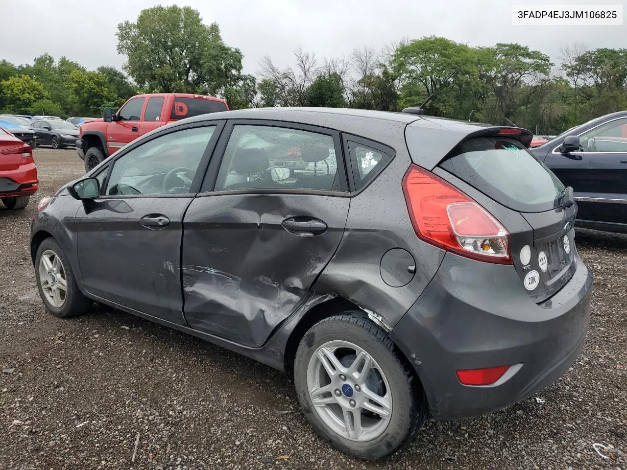 2018 Ford Fiesta Se VIN: 3FADP4EJ3JM106825 Lot: 69531384