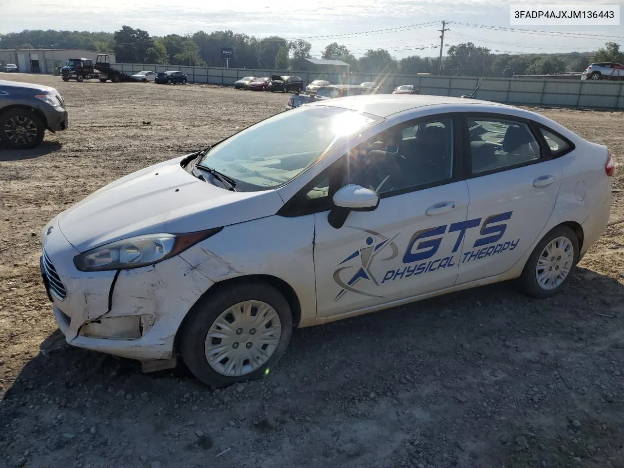 3FADP4AJXJM136443 2018 Ford Fiesta S