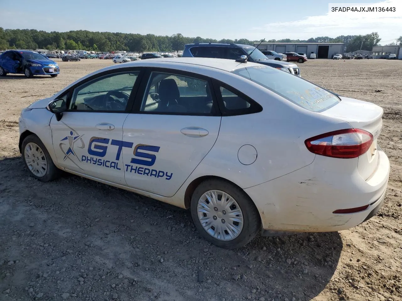 2018 Ford Fiesta S VIN: 3FADP4AJXJM136443 Lot: 69606634