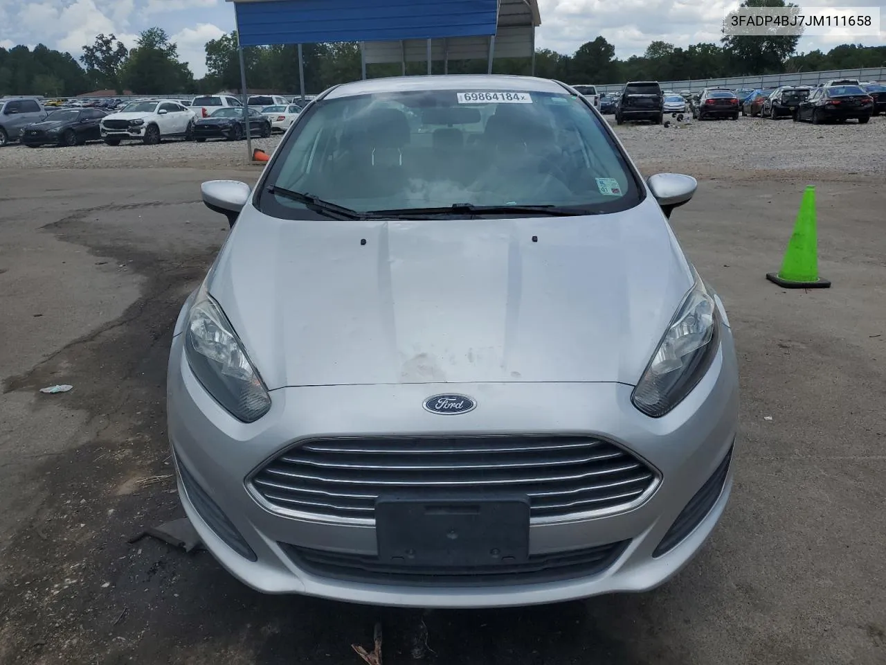 3FADP4BJ7JM111658 2018 Ford Fiesta Se