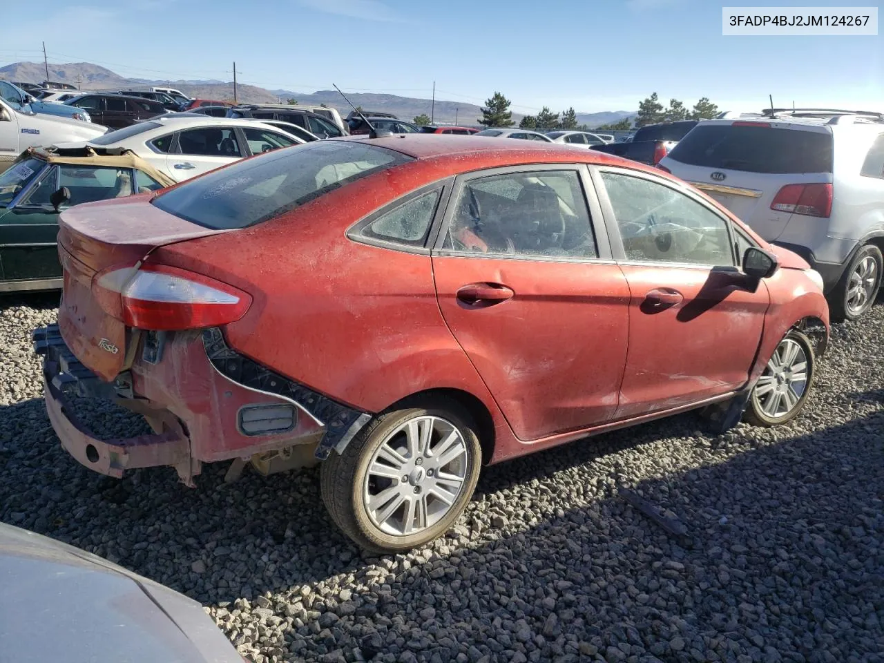 2018 Ford Fiesta Se VIN: 3FADP4BJ2JM124267 Lot: 70539864