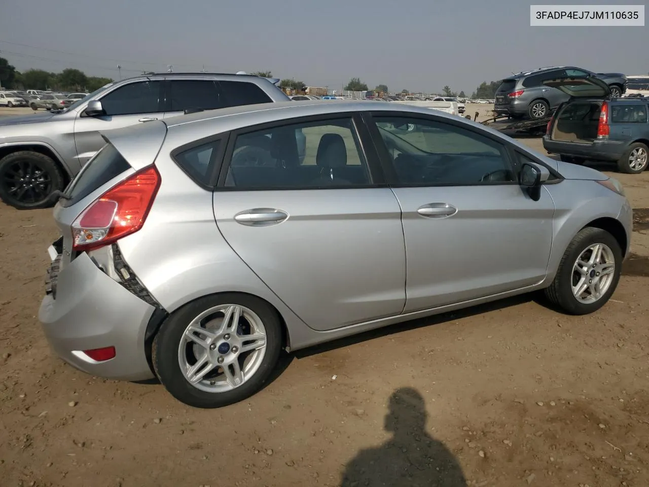 3FADP4EJ7JM110635 2018 Ford Fiesta Se